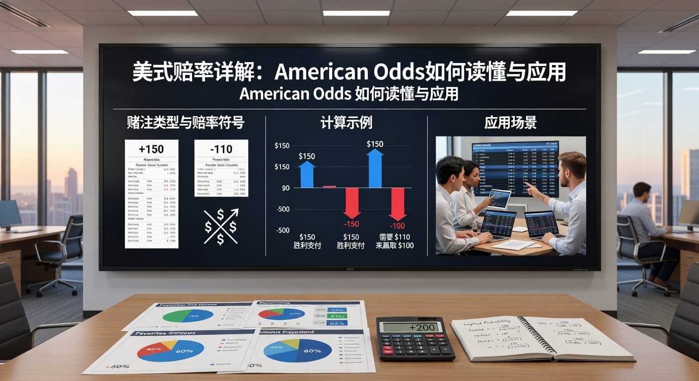 美式赔率 American Odds：资深分析师解析体育博彩赔率艺术
