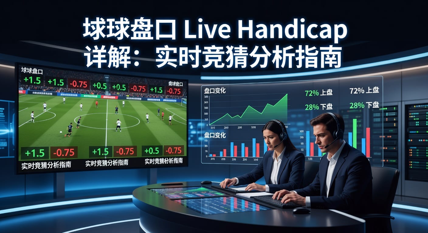 滚球盘口 live handicap：玩转即时盘口技巧，资深分析师分享