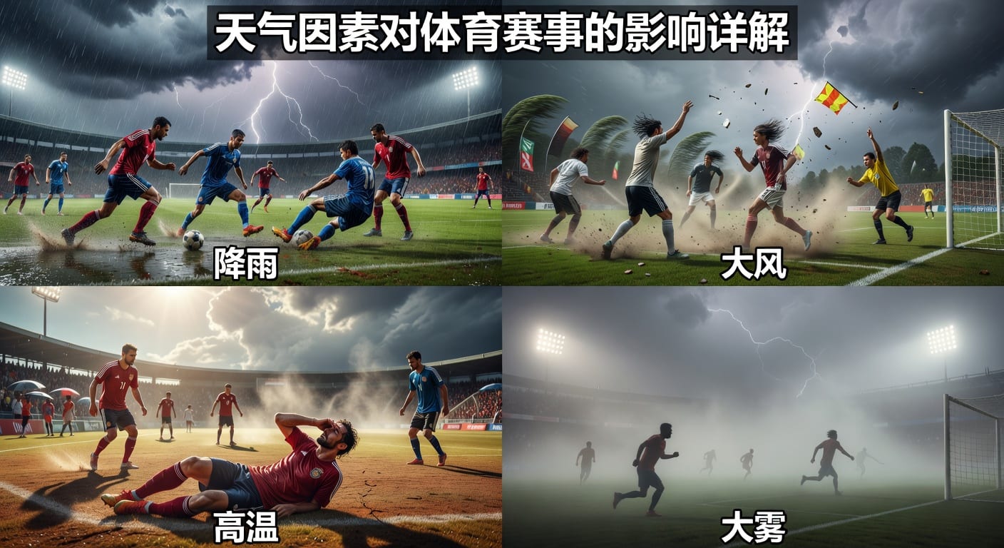天气因素 Weather Factors：影响体育赛事与博彩决策 | 2026年世界杯投注