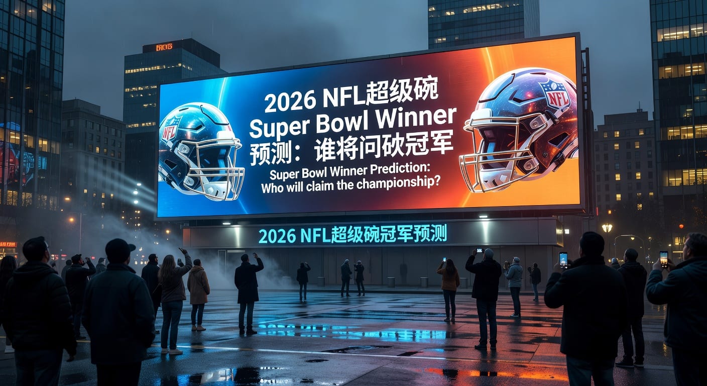 2026 NFL超级碗冠军预测：伟德体育平台带你洞悉最新热门