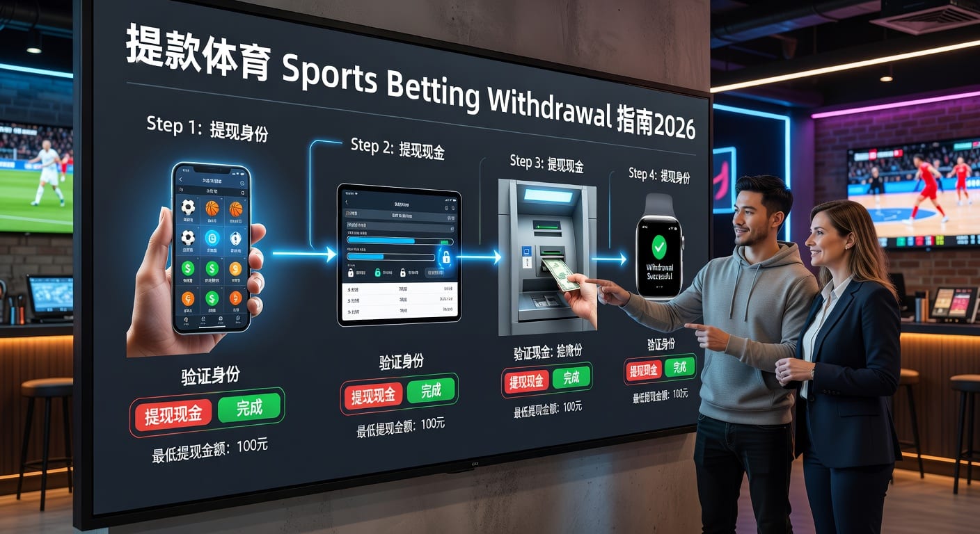 提款体育 sports betting withdrawal：高效策略与安全保障，2026年最新指南