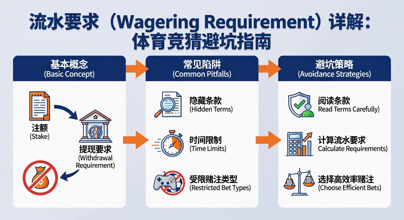 体育博彩流水要求解析：Sports Wagering Requirement 详解
