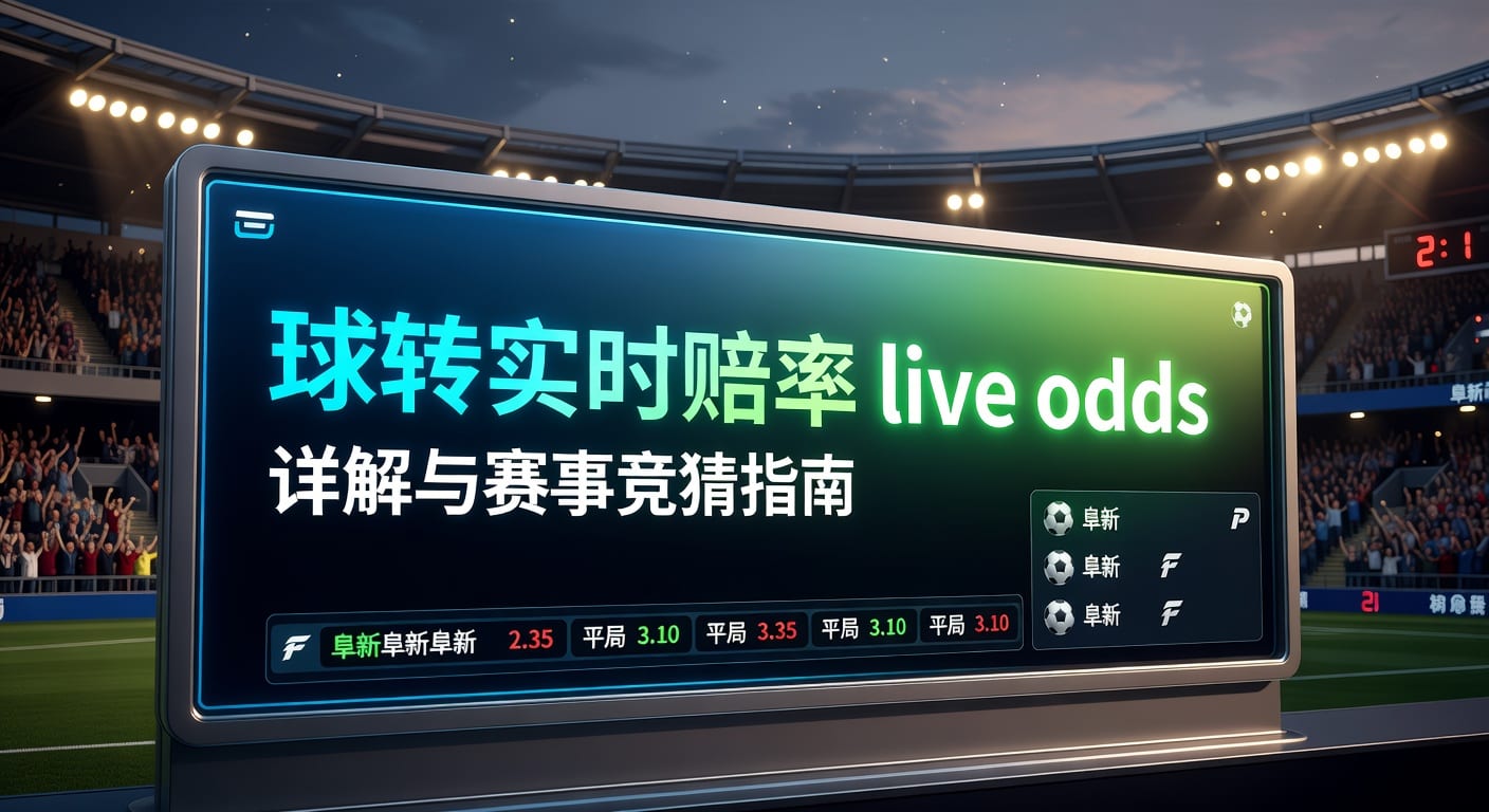 滚球即时赔率 live odds：赛中判断与实战读法